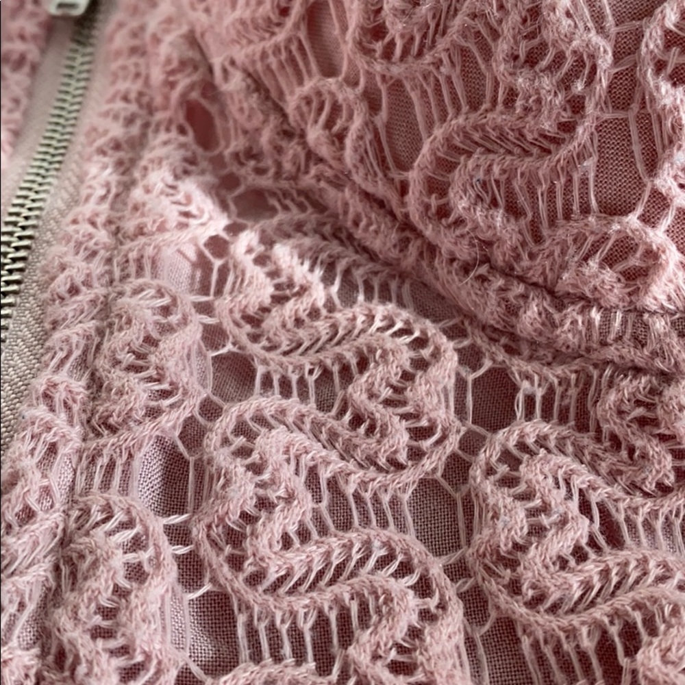 Poetry Pink Strapless Dress Medium - Picture 4 of 6